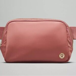 Lululemon Spiced Chai/Gold Belt Bag
